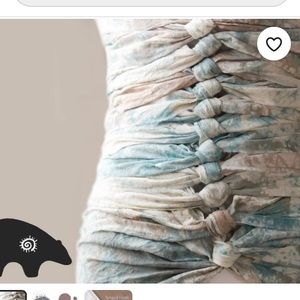 Bengkung Belly Bind - Hand dyed Muslin - Raw Edge